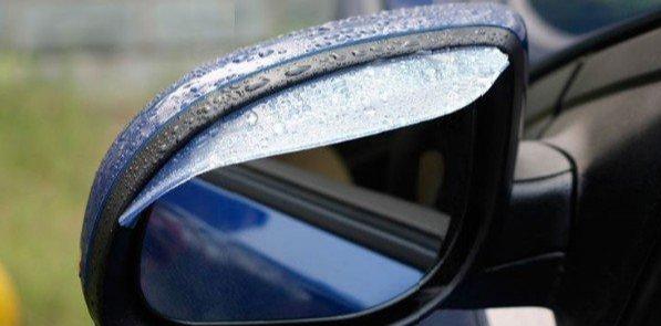 汽车后视镜雨天玻璃防水最佳方法,雨天后视镜模糊怎么处理