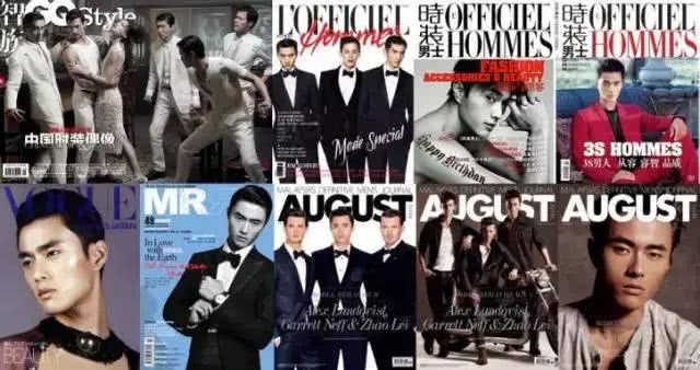 和胡兵一起走秀的中国男模,中国的男模胡兵和刘雯走秀