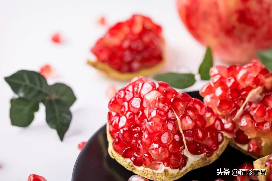 突尼斯软籽石榴真的是很甜很甜,突尼斯软籽石榴口感细腻好吃到爆