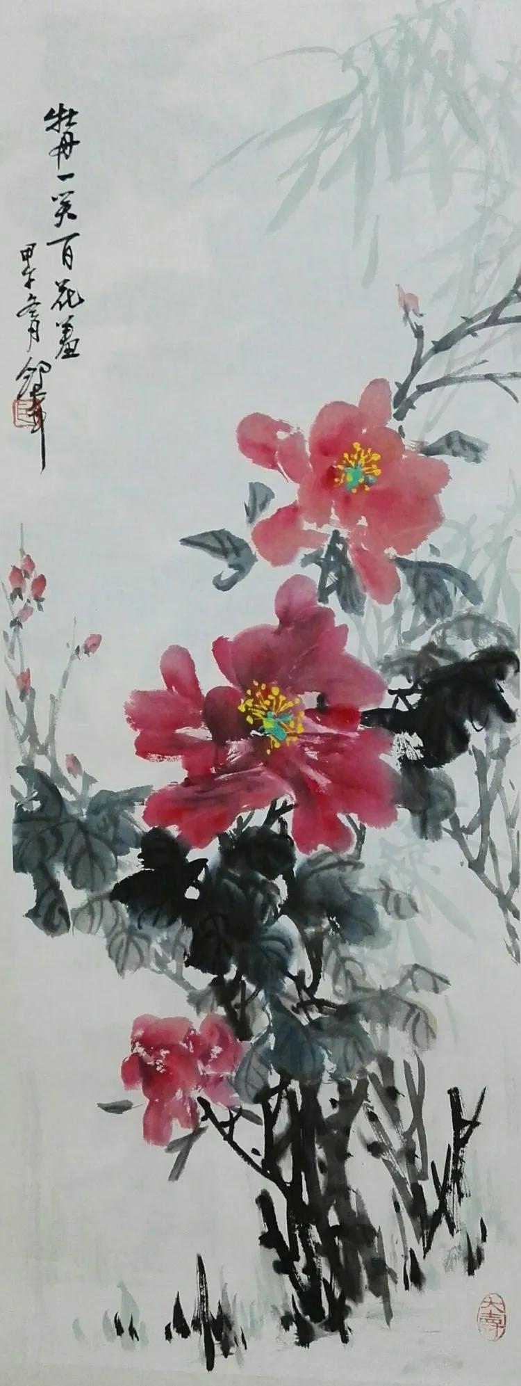 邹大耳写意画作品欣赏,邹大耳写意作品欣赏