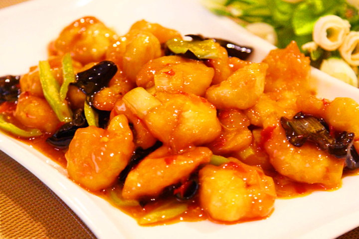 韭菜花炒小河虾正宗做法徐州,蒜香椒盐河虾青菜