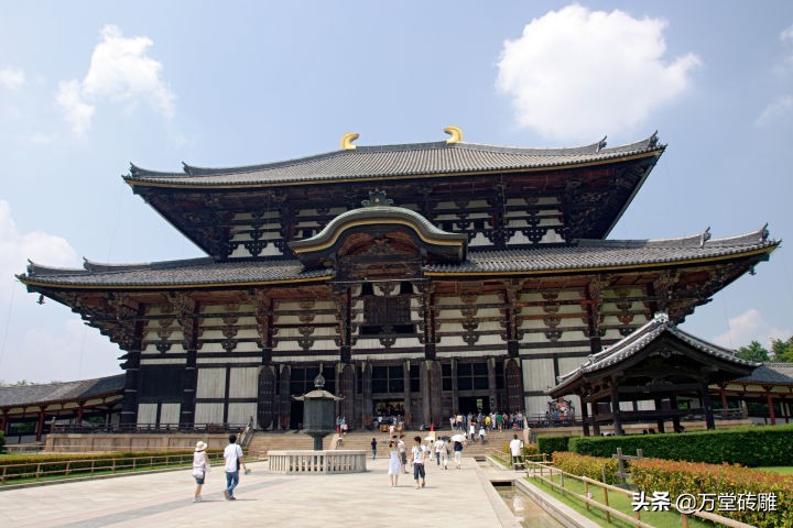 唐代建筑和日本建筑手绘,日本京都古建筑是仿唐代长安的吗