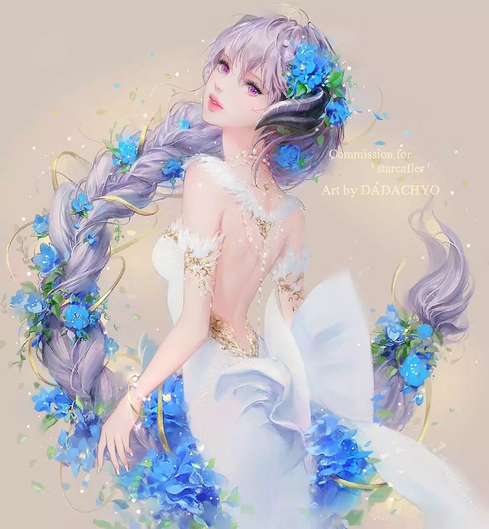 大佬画动漫人物仙气十足手绘,大佬画的古风图手绘