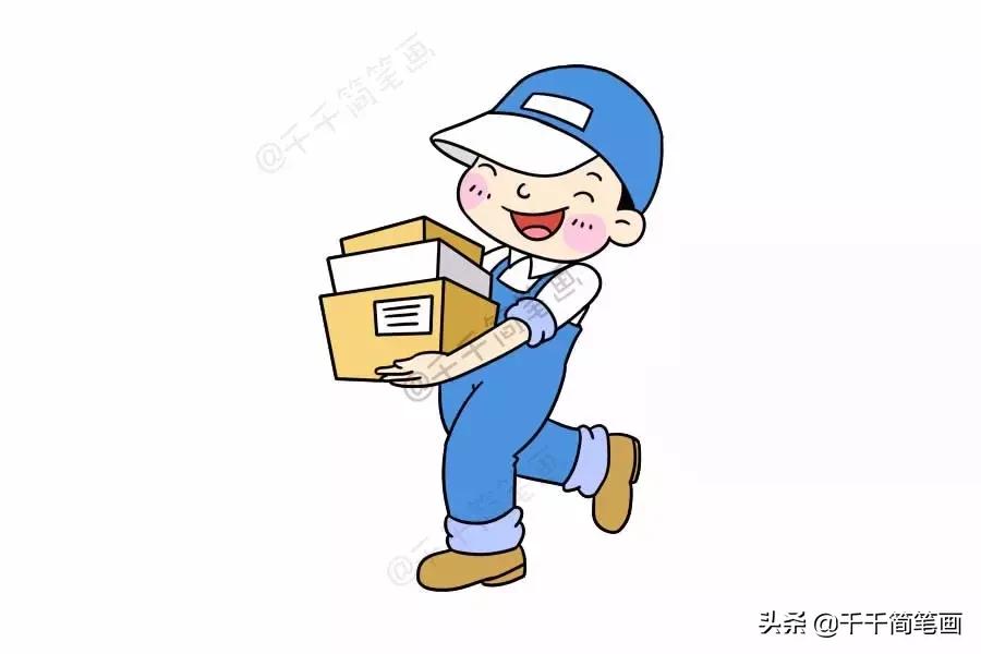 人物创意简笔画儿童,家长特色简笔画