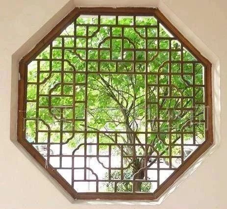 中式花窗的意境之美,中式意境美的园林