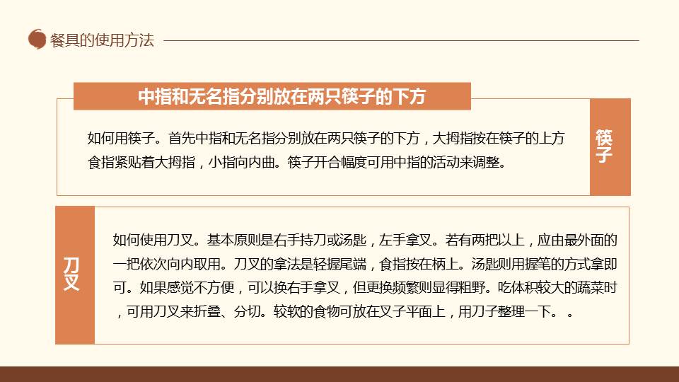 中西方餐桌礼仪培训PPT课件分享，共21P