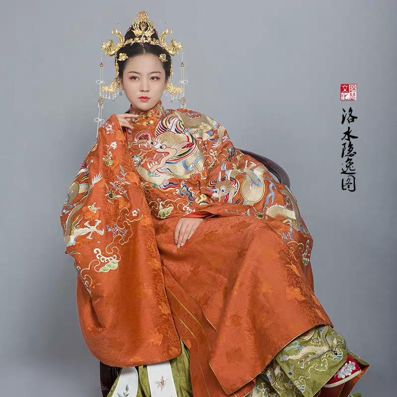 汉服千千万只有红配红最好看,汉服千千万唐风