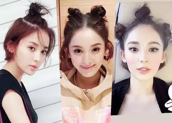 女明星全员哪吒头！杨超越可爱，IU甜美，但最出彩的还是她