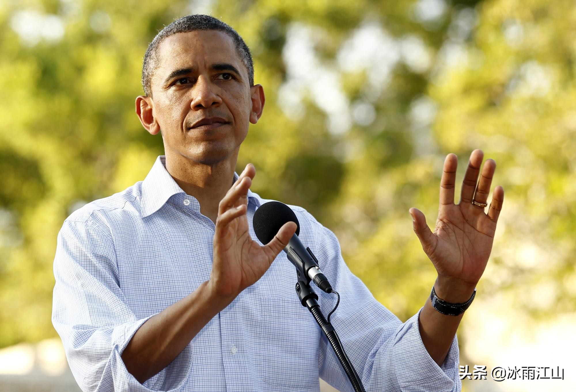 心怀希望,无畏前行,美国前总统奥巴马,明君还是庸主
