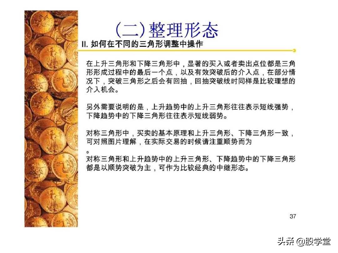 股票经典技术图形集锦,股票k线形态图解大全视频