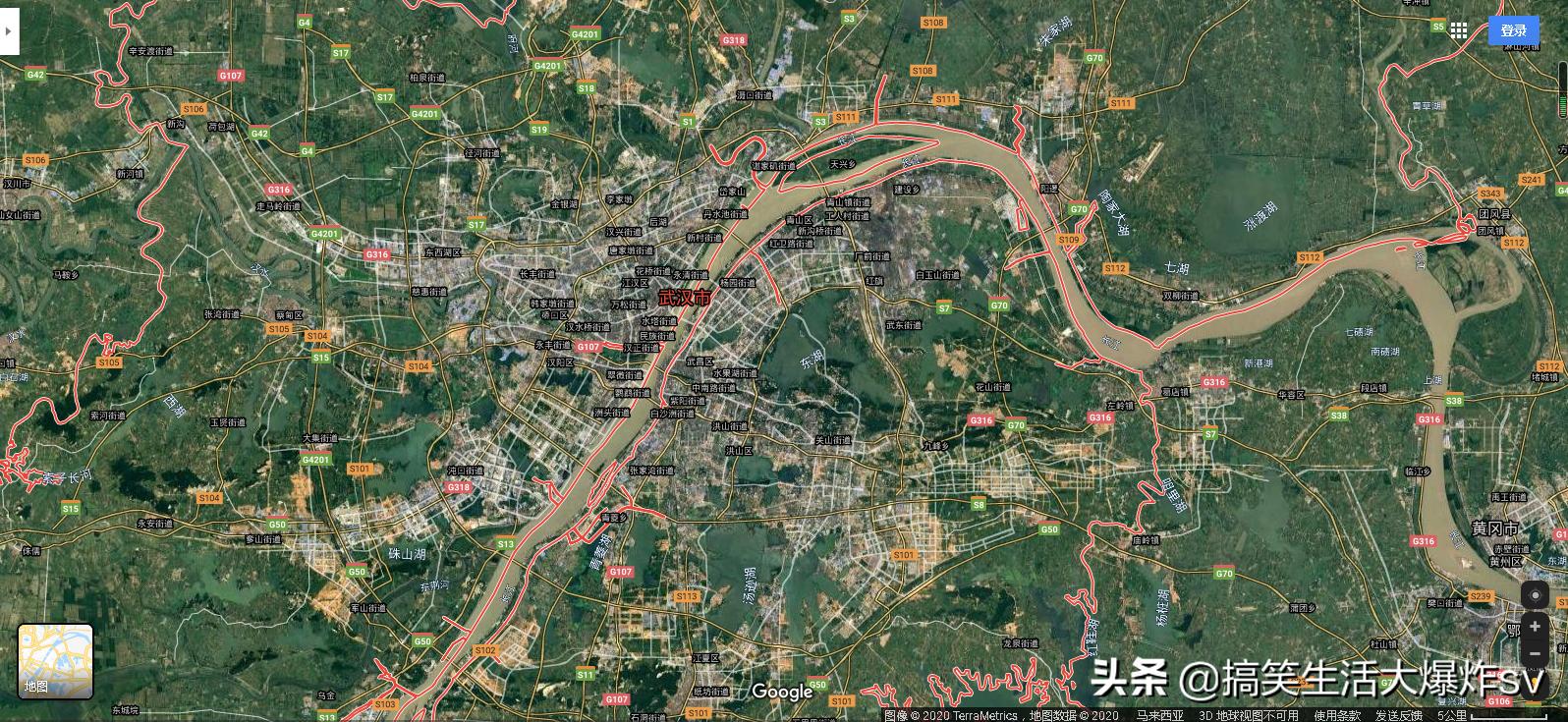 中部省会卫星地图,粤东卫星夜景图对比中部省会