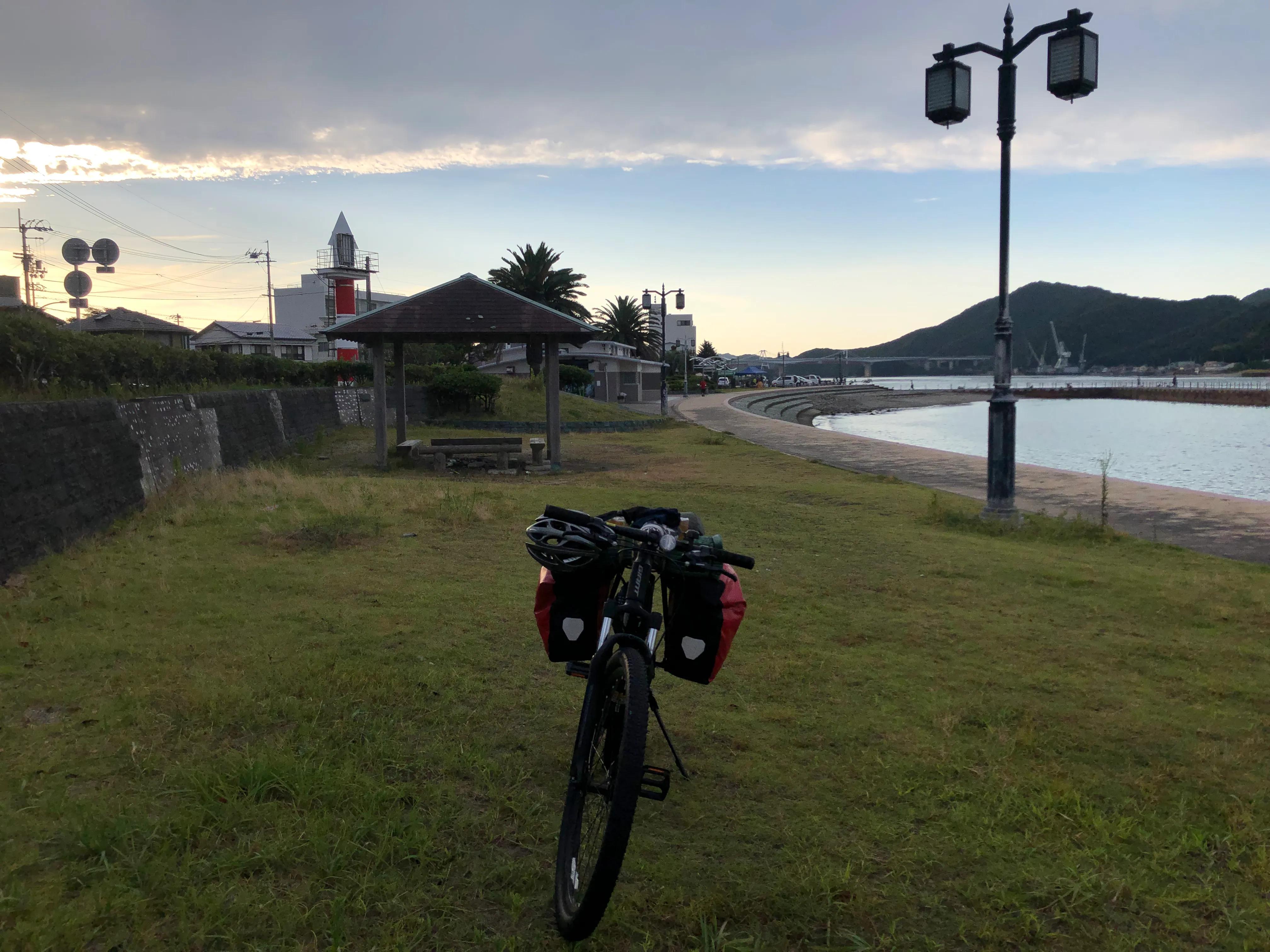 来到四国最北端，今天是最后的露营绕四国一圈的自行车旅行#11