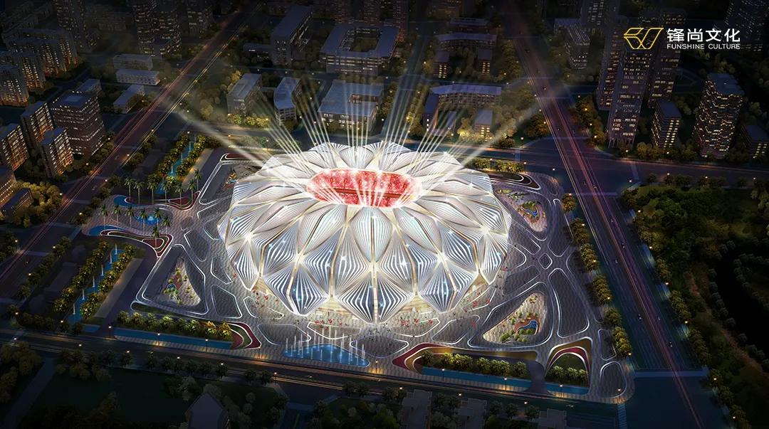 广州恒大足球场室内效果图,广州恒大足球场惊艳亮相