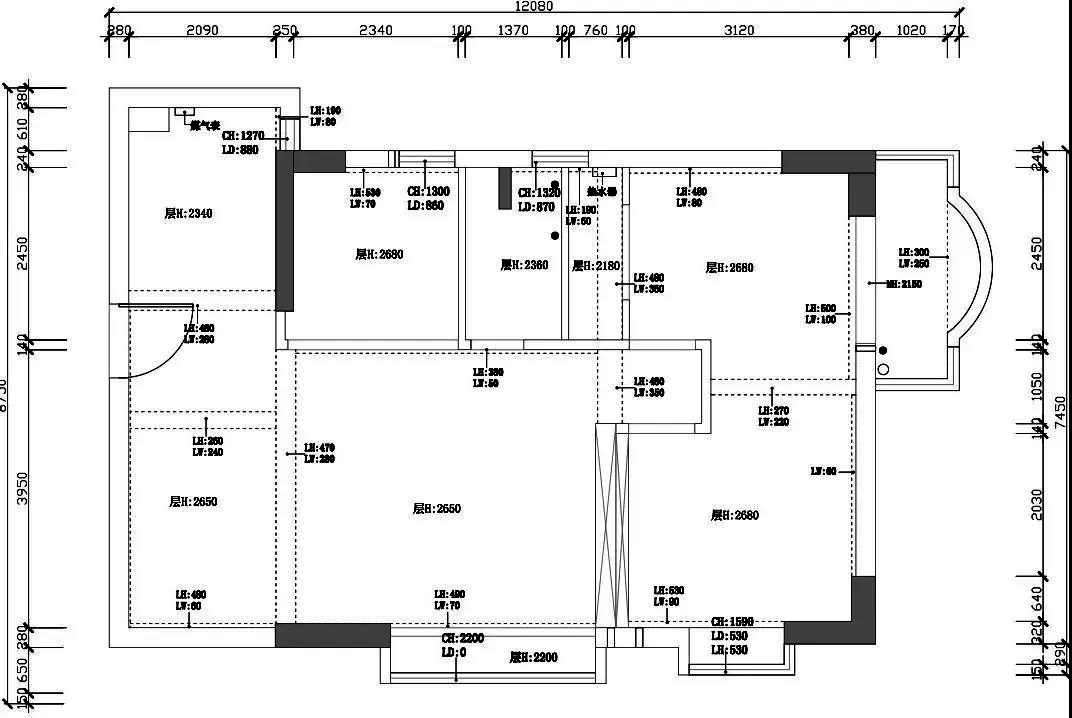 客厅玄关放冰箱的设计,客厅放嵌入式冰箱怎么设计