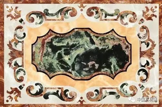 卫生间花洒水刀拼花效果图,高清水刀拼花图片