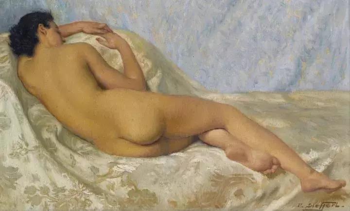 法国画家查尔斯兰德尔戴安娜画像,法国画家笔下的美人美醉了