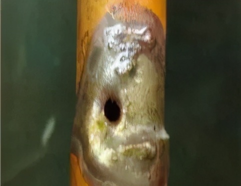 焊接铜管漏氟,焊接铜管出现瘤子