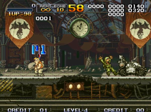经典游戏《合金弹头1》原来有隐藏关卡！感觉当年错过了一个亿