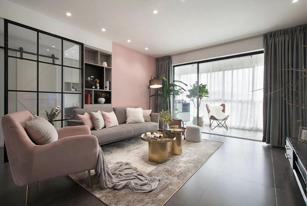 全屋吊顶拉平有多爽？看了她家103㎡这么装，难怪全屋倍显大气