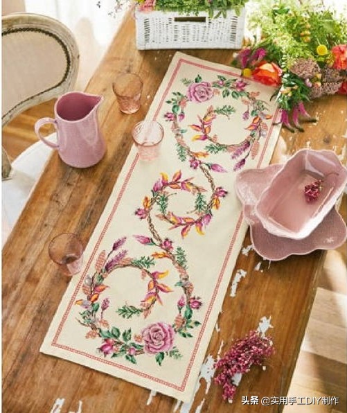 十字绣抱枕半针绣卡通,十字绣图大全