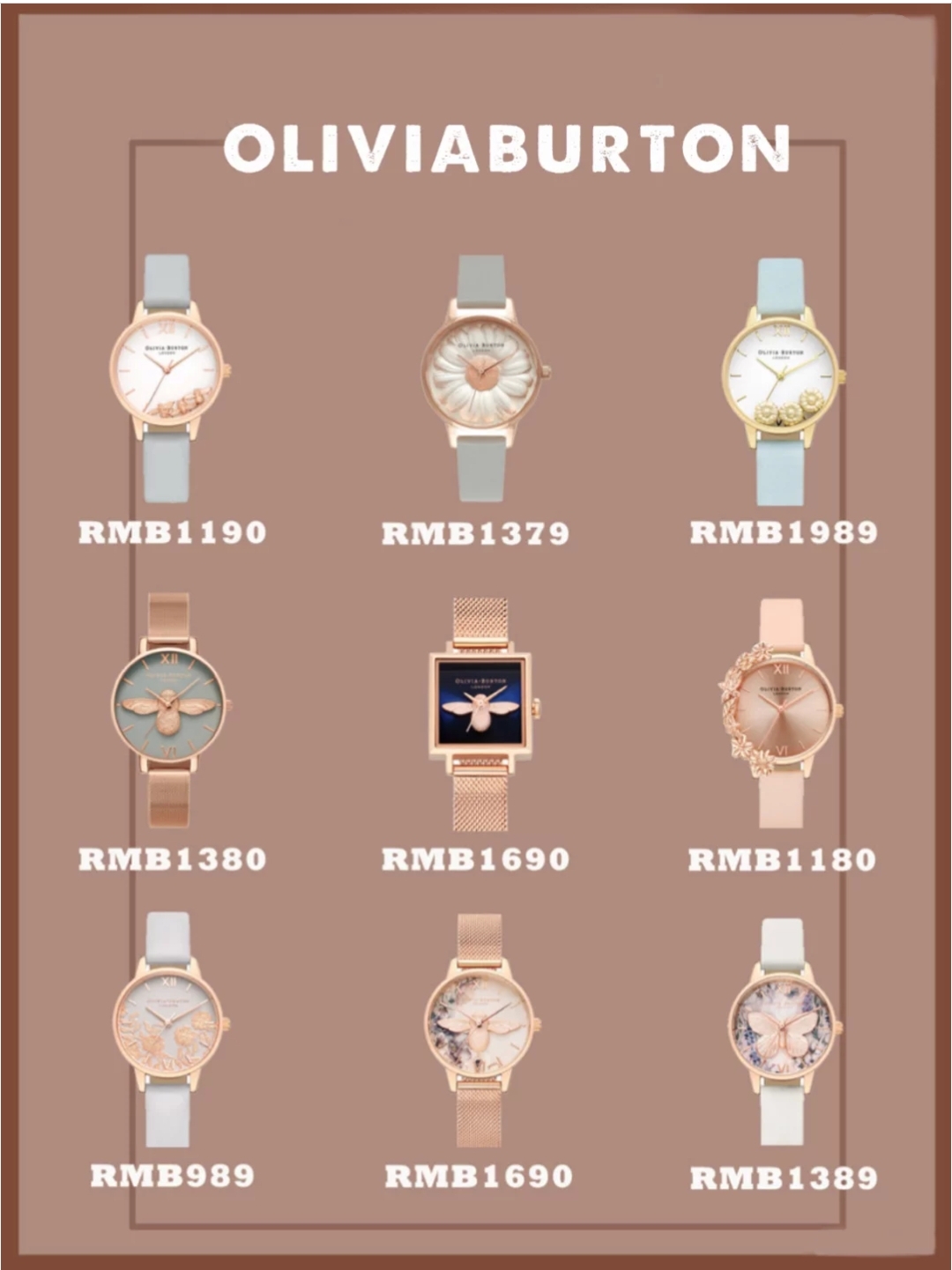 必买经典30款手表,最耐用的手表平价小众款