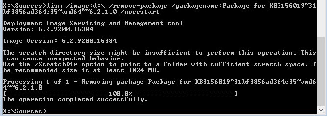 win10补丁卸载时没有卸载选项,强制卸载windows补丁