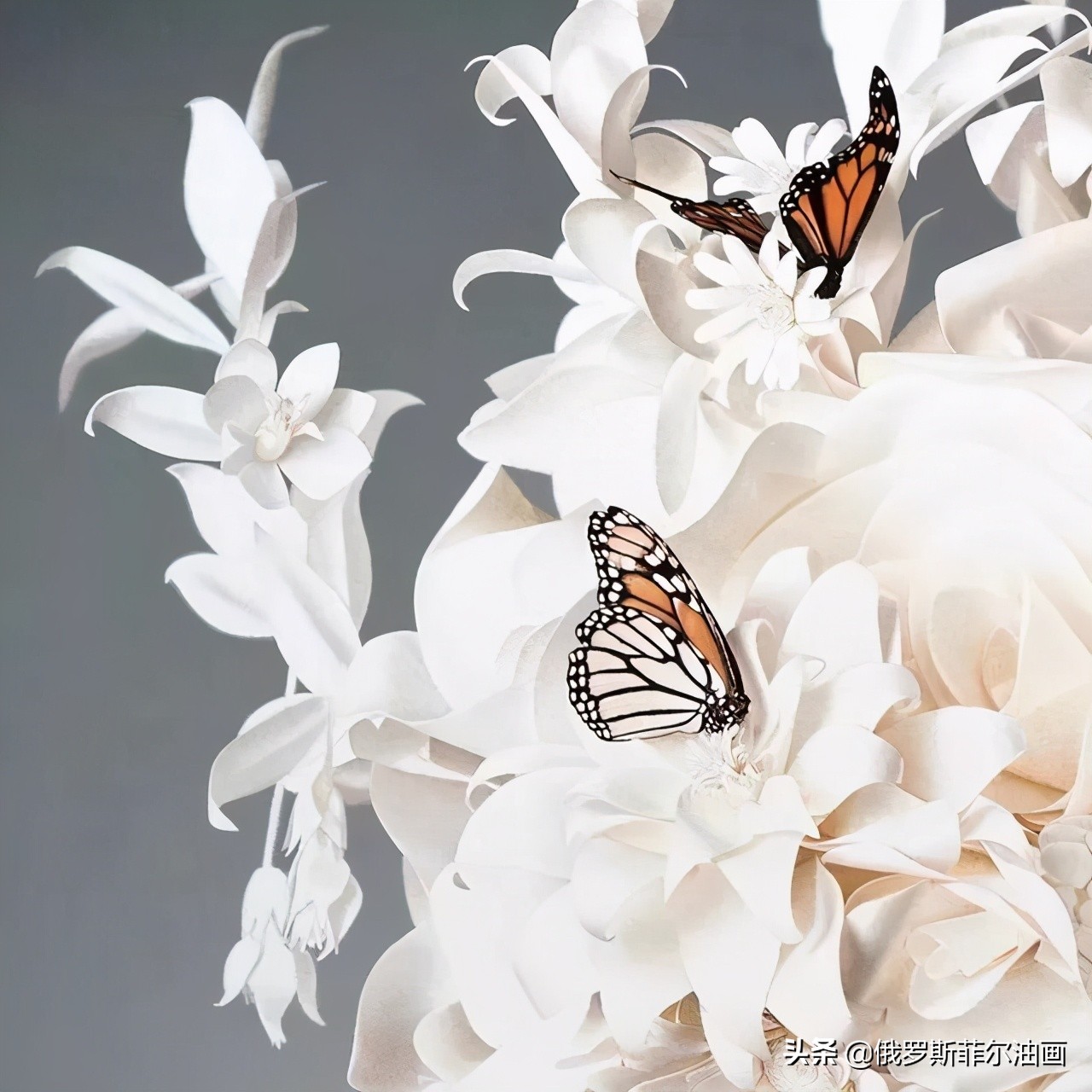 美女画家画美女，怎么看怎么美，看着她的画呼吸都要停滞了