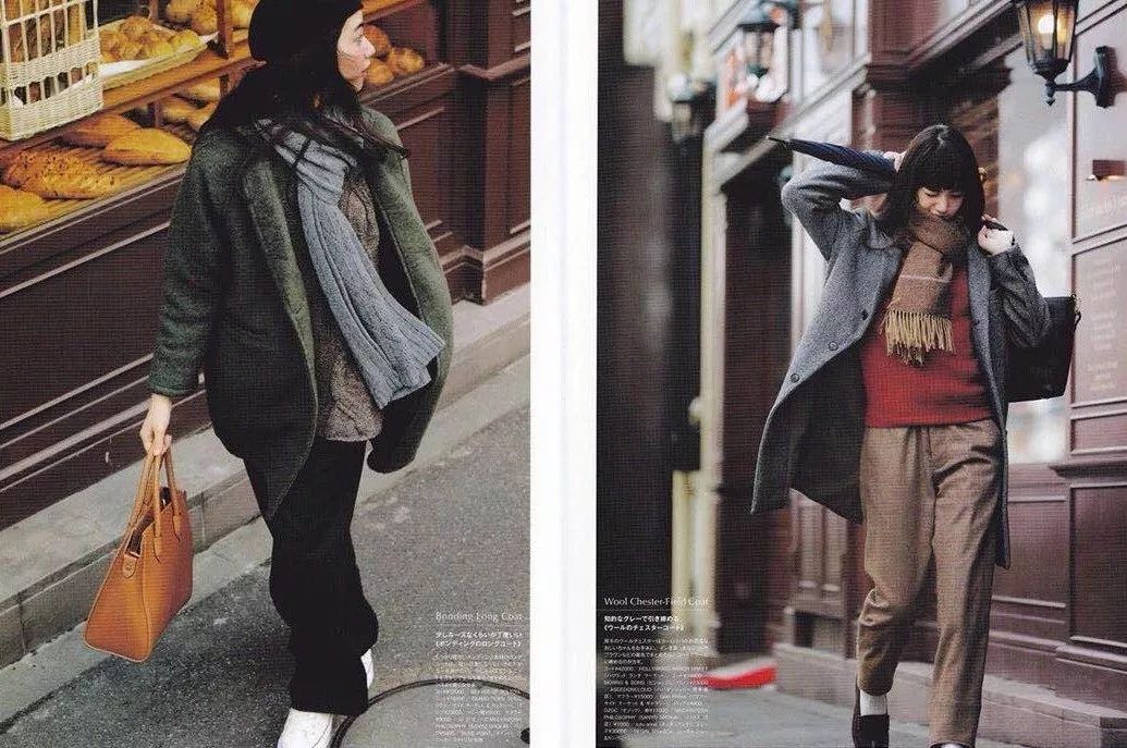 保暖又柔和的围巾系法很有气质哦,围巾保暖时尚的系法