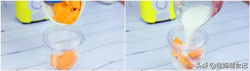 造型可爱的粒粒面,搭配亮丽的汤汁和芝士,不怕宝宝没胃口