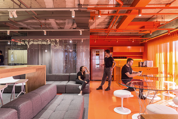 活力摩登科技公司PureStorage布拉格办公设计欣赏