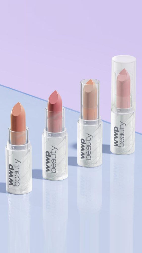 大牌高颜值化妆品彩妆简约水晶口红产品包装设计-大字会创意设计