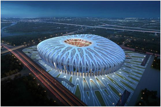 恒大足球场美景,吃喝玩乐一条龙山庄