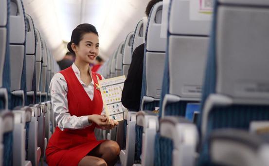 美丽空姐的灿烂笑容,美丽空姐甜美笑容