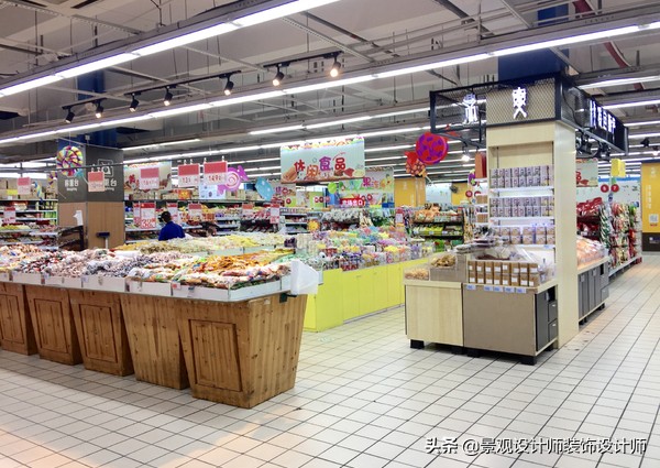 商场店铺设计案例图纸,超市设计图解大全