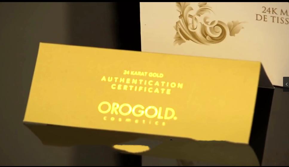 迪拜黄金面膜,迪拜推荐面膜