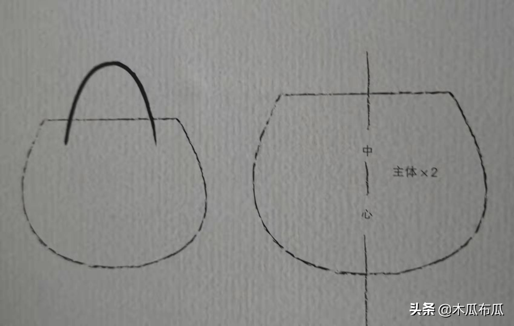 椭圆形手工包包的做法,手工包包图片教程视频