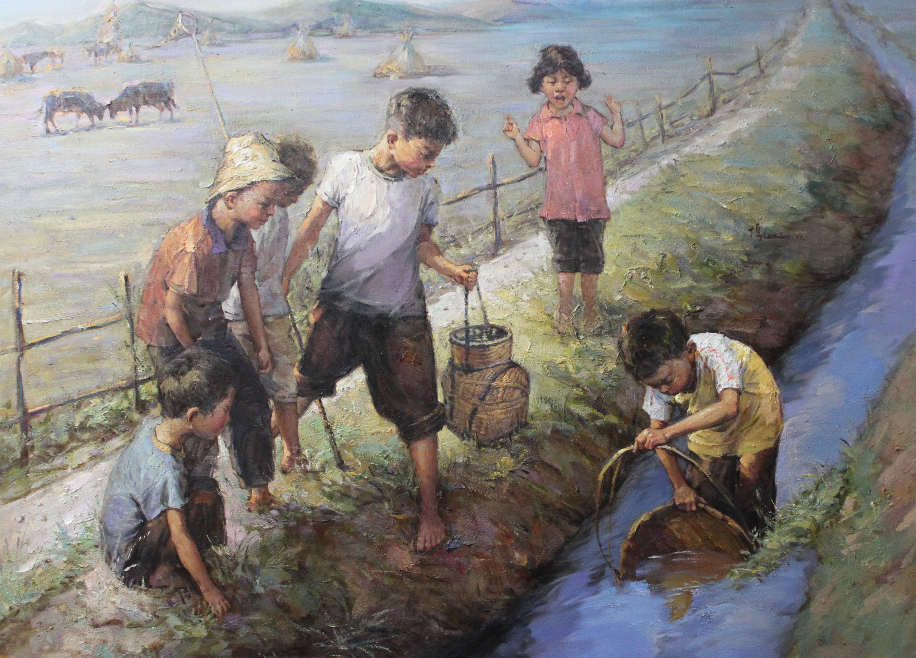 回想起以前钓鱼的时光,想起来30多年前