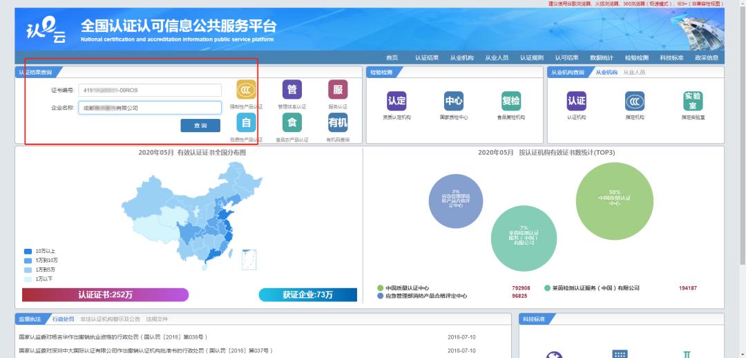 最简单最常用的认证方法,如何查询资质认证机构是否正规
