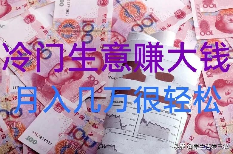 十大赚钱冷门生意,赚钱的冷门生意有哪些