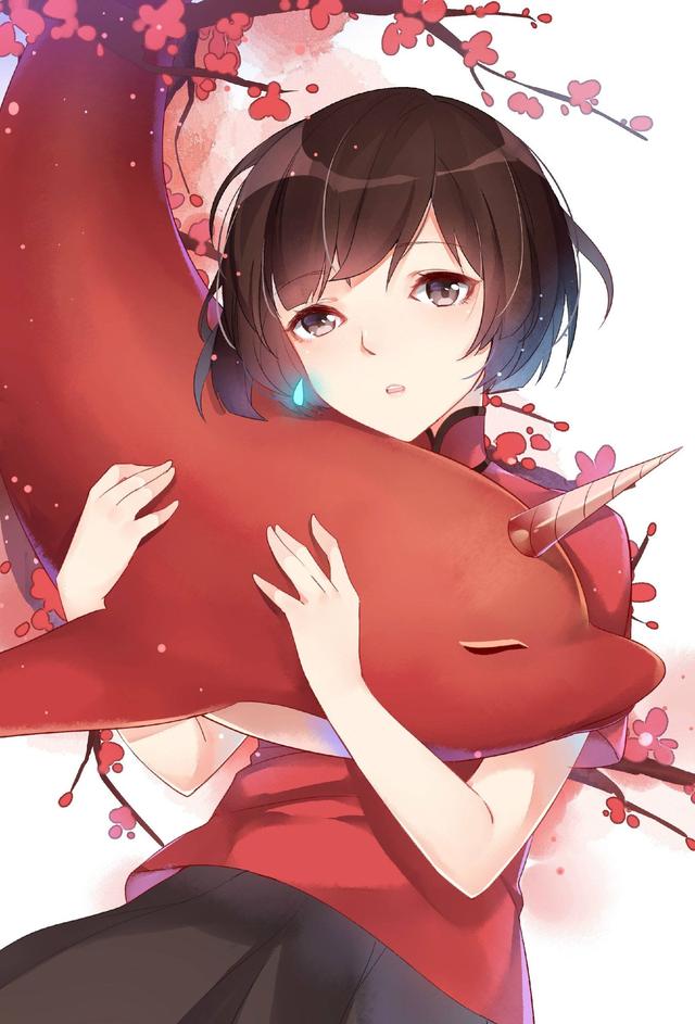 大鱼海棠高清壁纸女,大鱼海棠台词壁纸