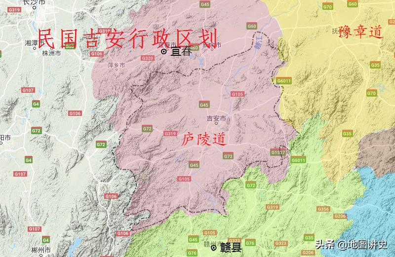 吉安行政区划图变化,吉安行政区划调整最新消息