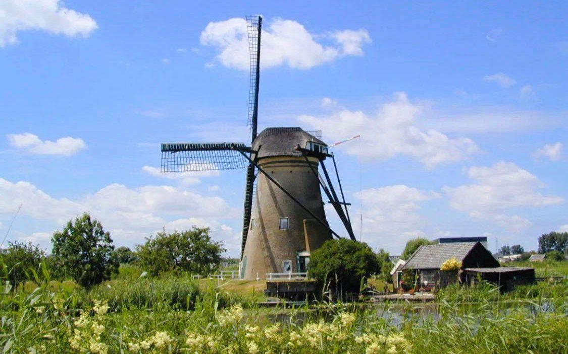 30年前的风车,荷兰风车景观