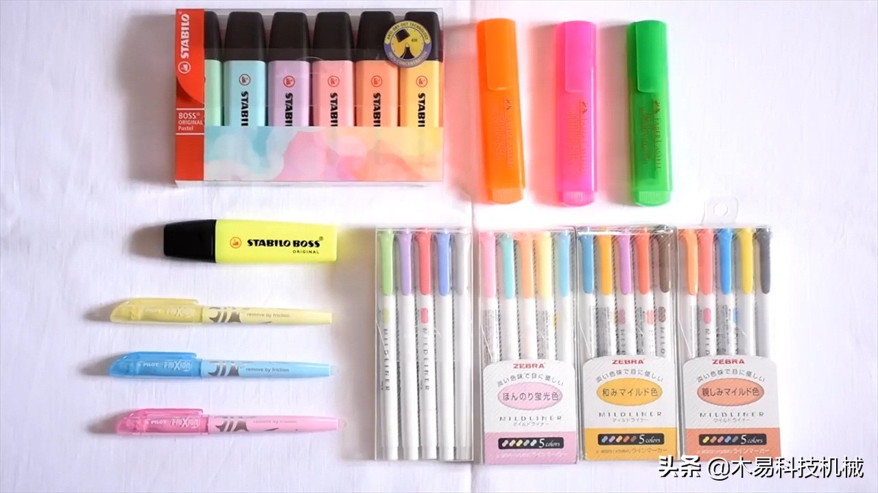 荧光笔生产过程,荧光笔的制造过程