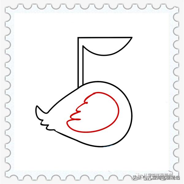 3-6岁儿童简笔画大白鹅,简笔画鹅儿童3-6岁简单