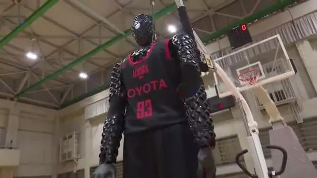 丰田机器人的灵活性,丰田篮球机器人