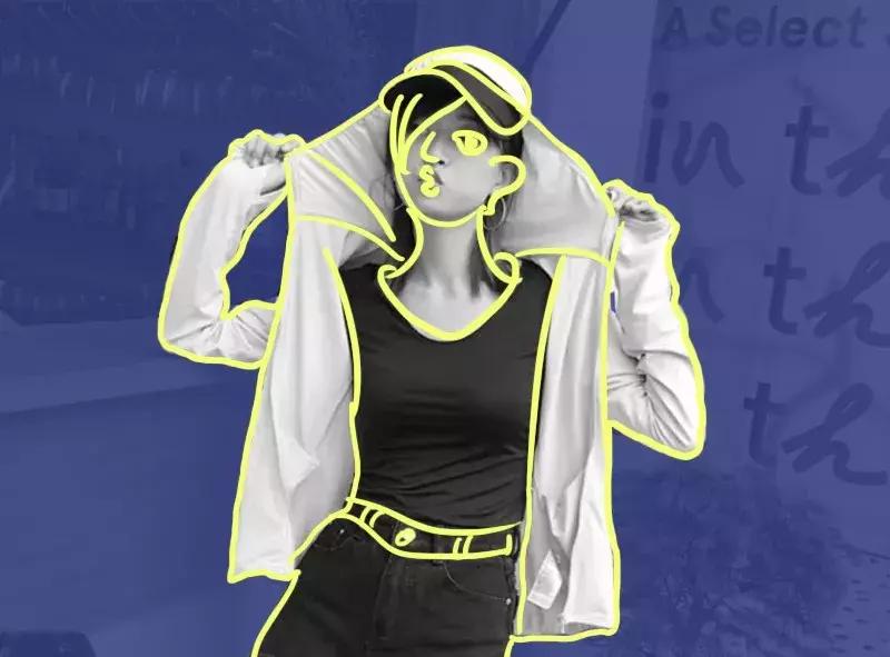 防晒做得好，男友在高考