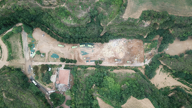 郑州五云山跑马场、停机坪等违建拆除完毕