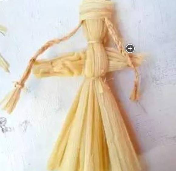 用玉米皮做的手工作品,手工玉米皮编席子教程