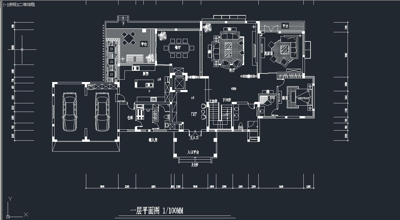 室内设计全套cad图纸图片,室内装修设计图cad大全