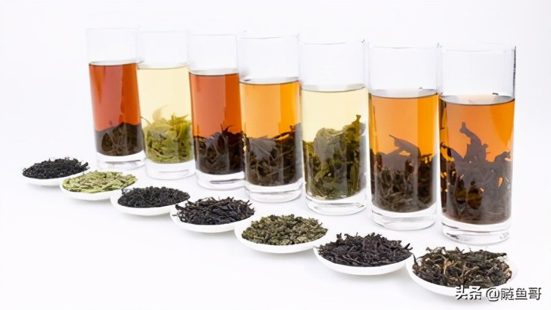 一张图六大类茶叶的工艺区别,六大类茶叶的工艺区别
